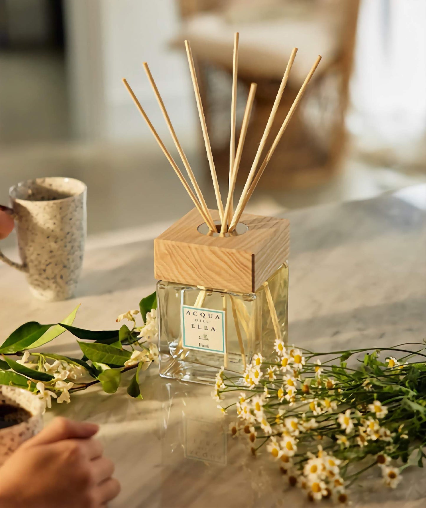 Acqua Dell'elba Fiori Fragrance Home Diffuser & Reeds 500 Ml