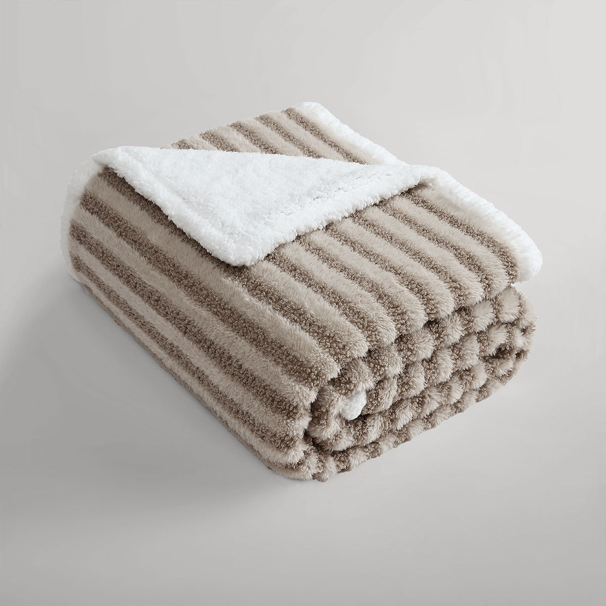 Striped Throw Rug with