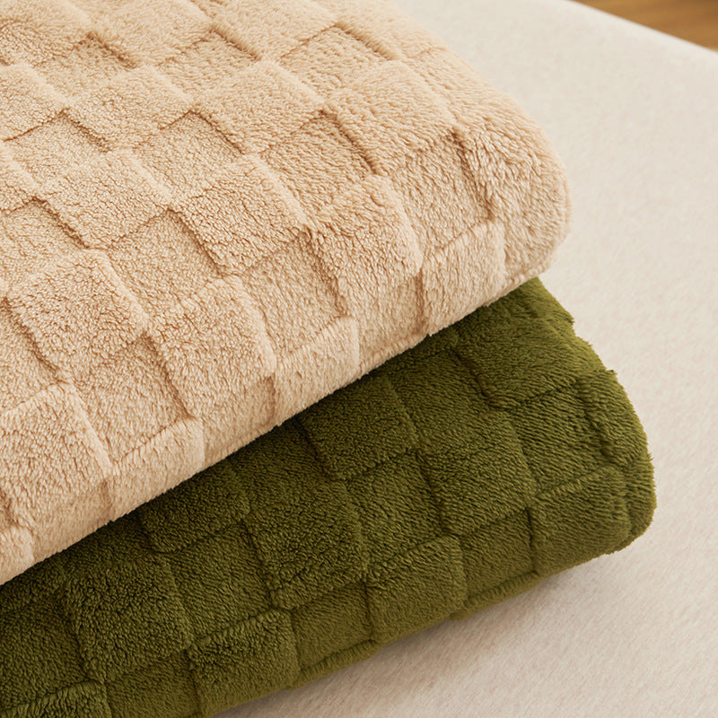 Green Ultra-Soft Fleece Blanket