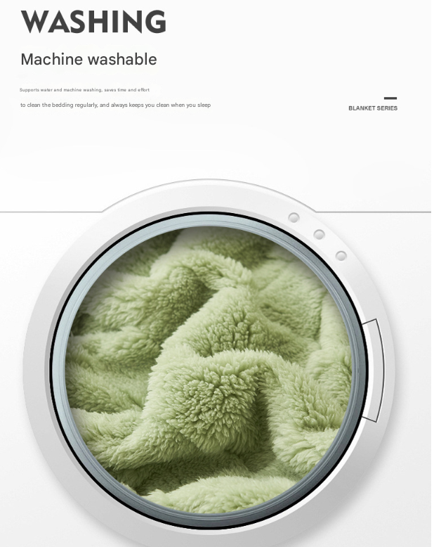 Green Ultra-Soft Fleece Blanket