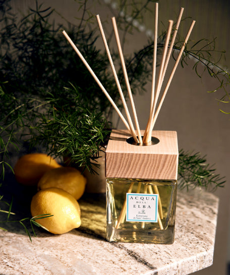 Acqua Dell'elba Limonaia Di Sant'andrea Fragrance Home Diffuser & Reeds 200 Ml