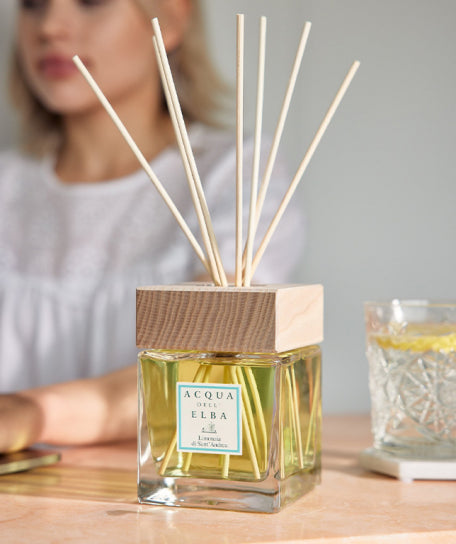 Acqua Dell'elba Limonaia Di Sant'andrea Fragrance Home Diffuser & Reeds 200 Ml