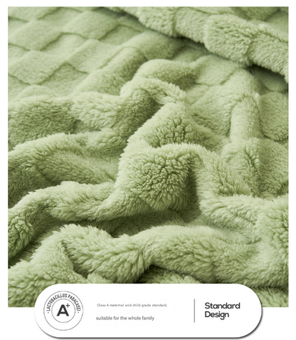 Pink Ultra-Soft Fleece Blanket