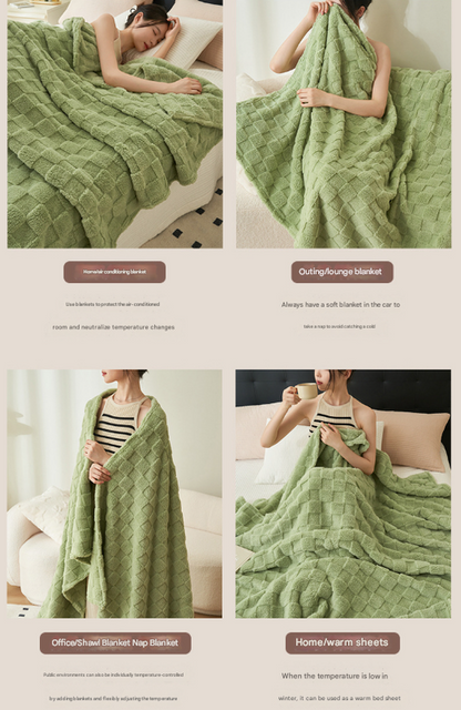 Pink Ultra-Soft Fleece Blanket